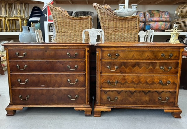 oyster veneer chests