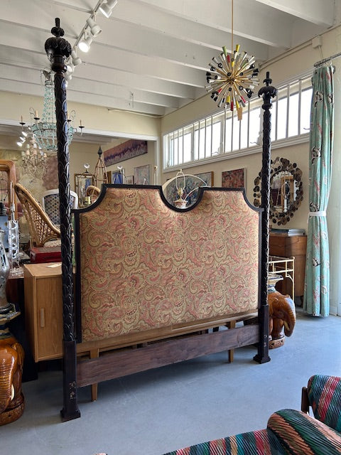 palm frond headboard