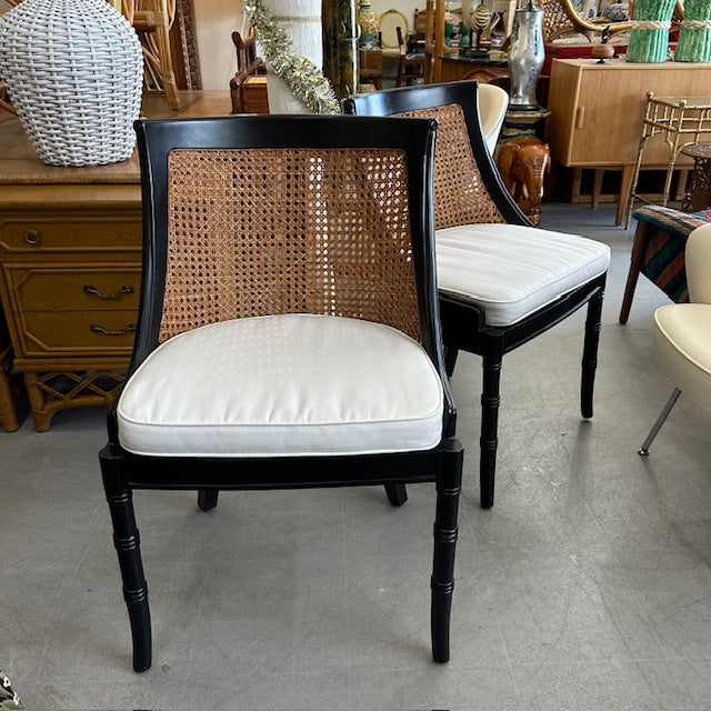 cane back spoon back side chair