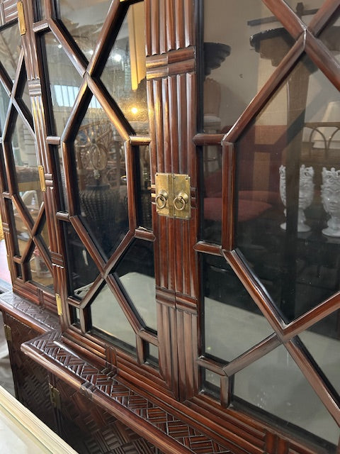 vintage pagoda cabinet