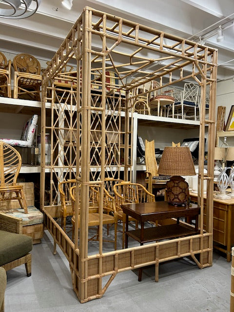 rattan canopy Paradise bed