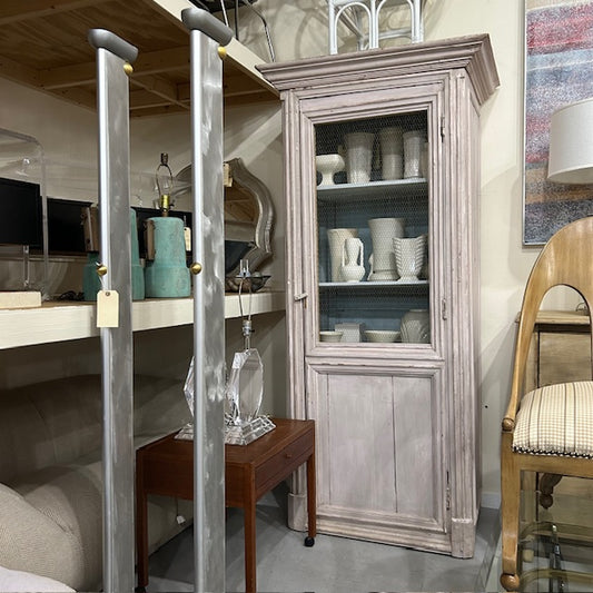 antique painted cabinet
