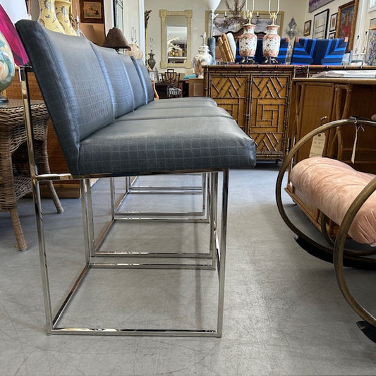 Milo Baughman Thayer Coggin counter stools