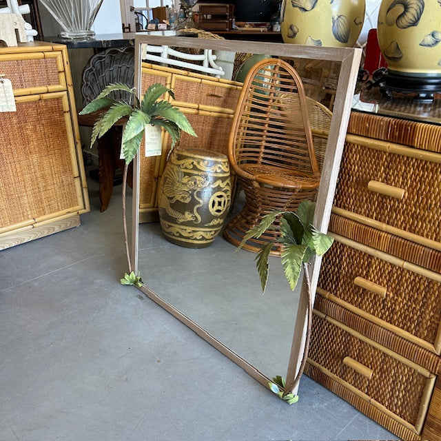 palm tree mirror
