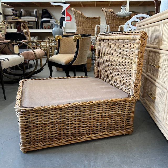 rattan cane wicker sectional sofa 