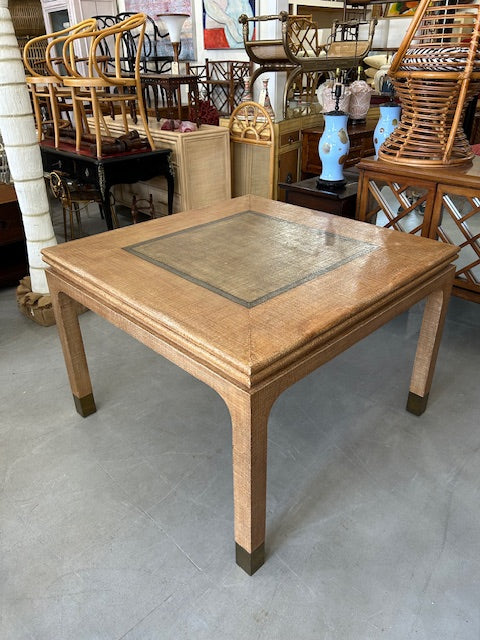 wrapped flip top dining game table