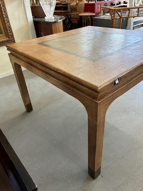 wrapped flip top dining game table
