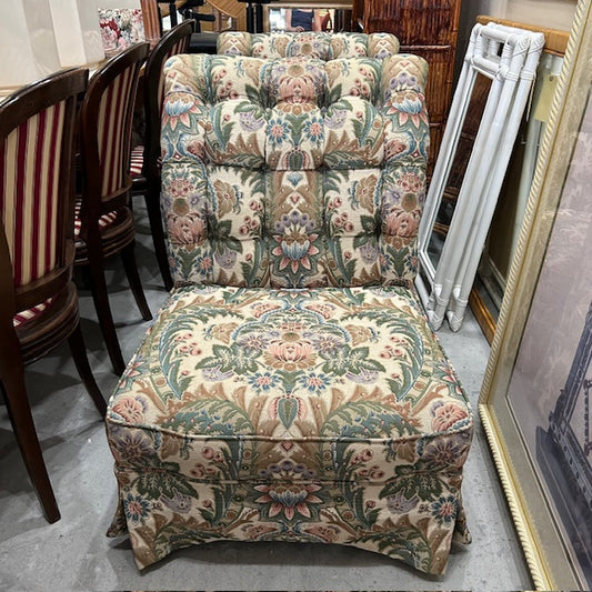 tufted slipper chairs