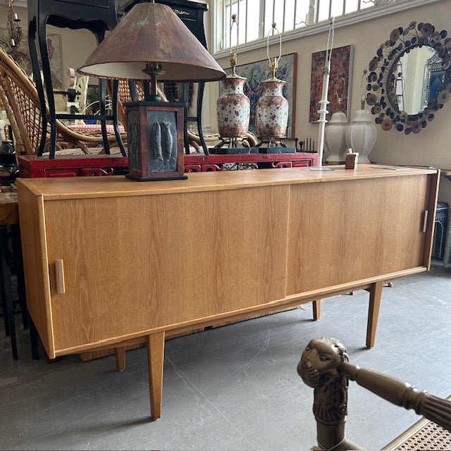 Danish Mid Century cabinet credenza