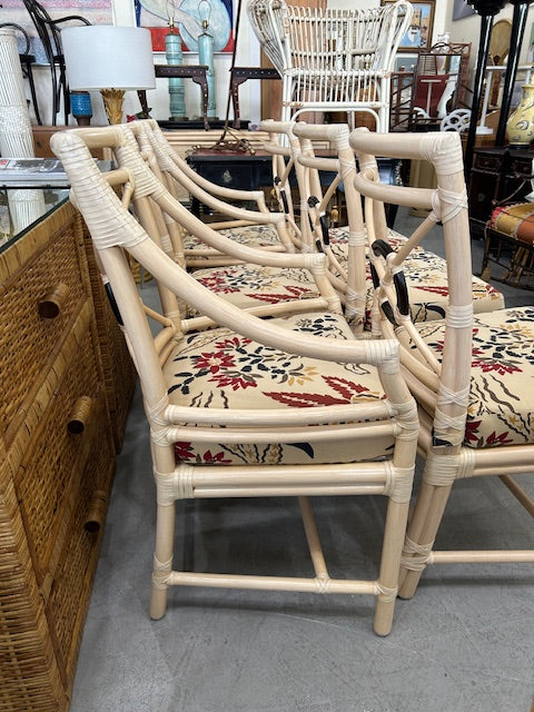 set of 6 McGuire / Target chairs