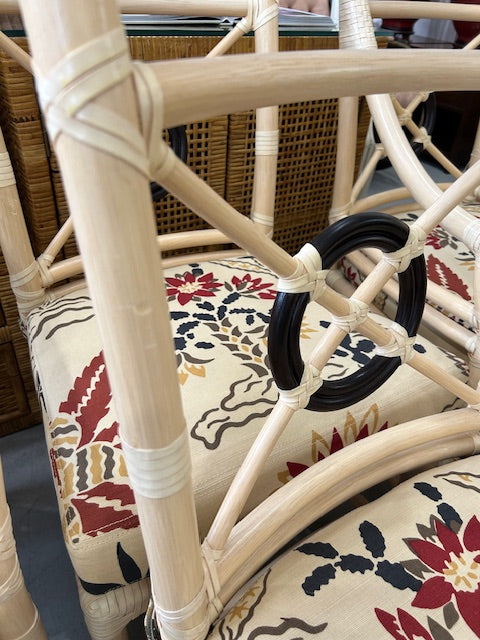 set of 6 McGuire / Target chairs